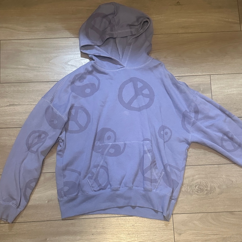 PacSun Lavender Fleece Hoodie